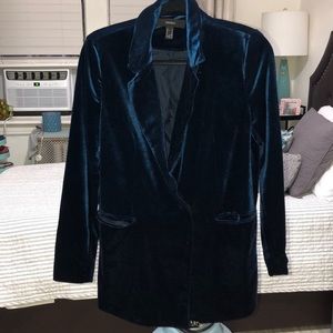 Forever 21 Velvet blazer